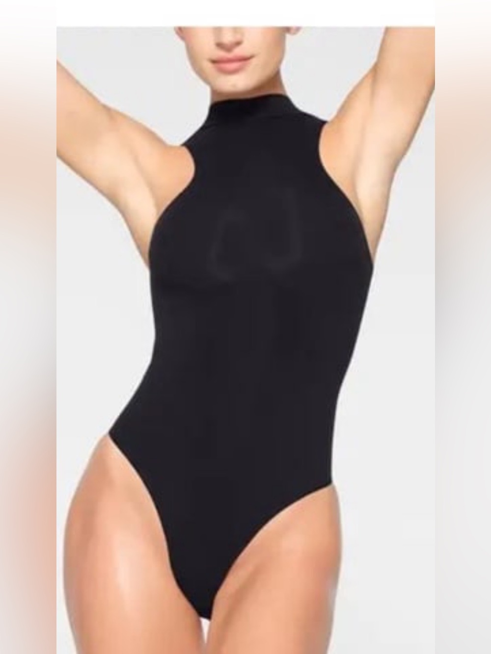 skims seamless sculpt high neck bodysuit